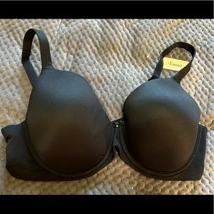 NWT: SOMA 42DD (42E) bra- Embraceable Full Coverage -BLACK